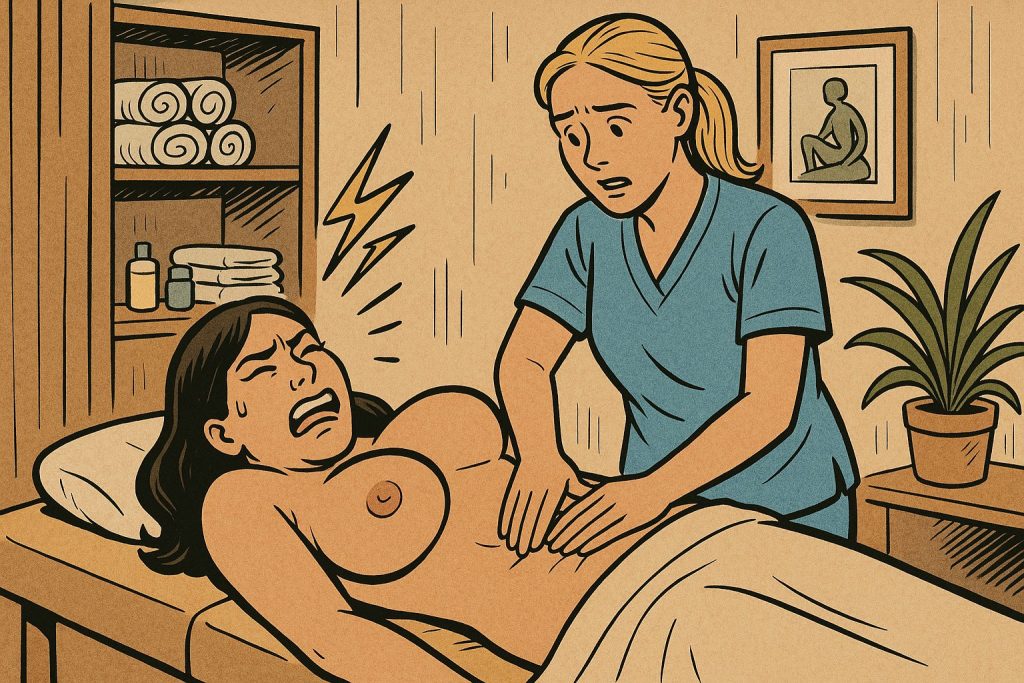 a eviter massage du ventre