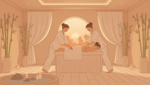 découvrez les bienfaits uniques du massage 4 mains et profitez d'une relaxation profonde pour corps et esprit.